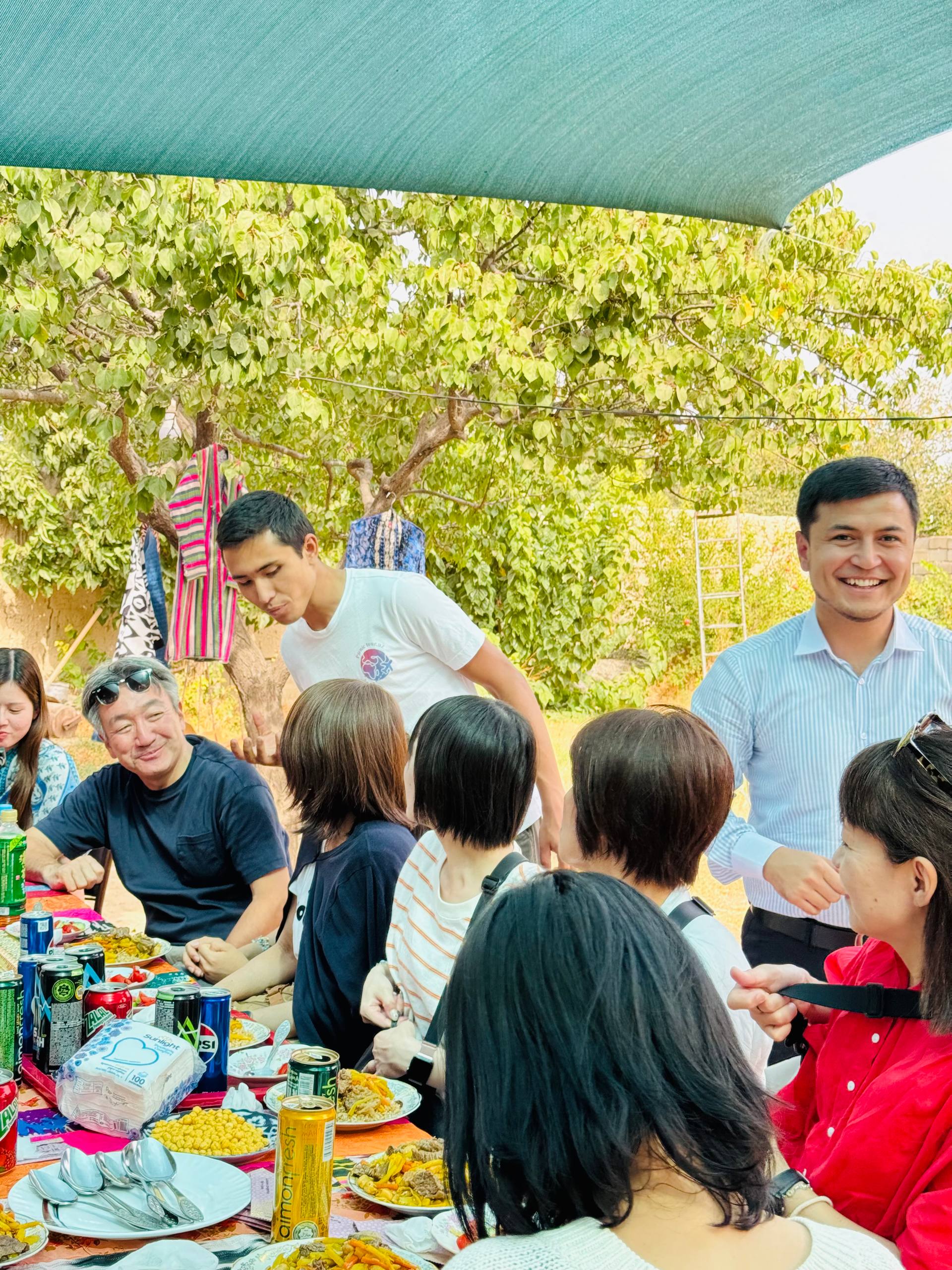 Guests Dining Together