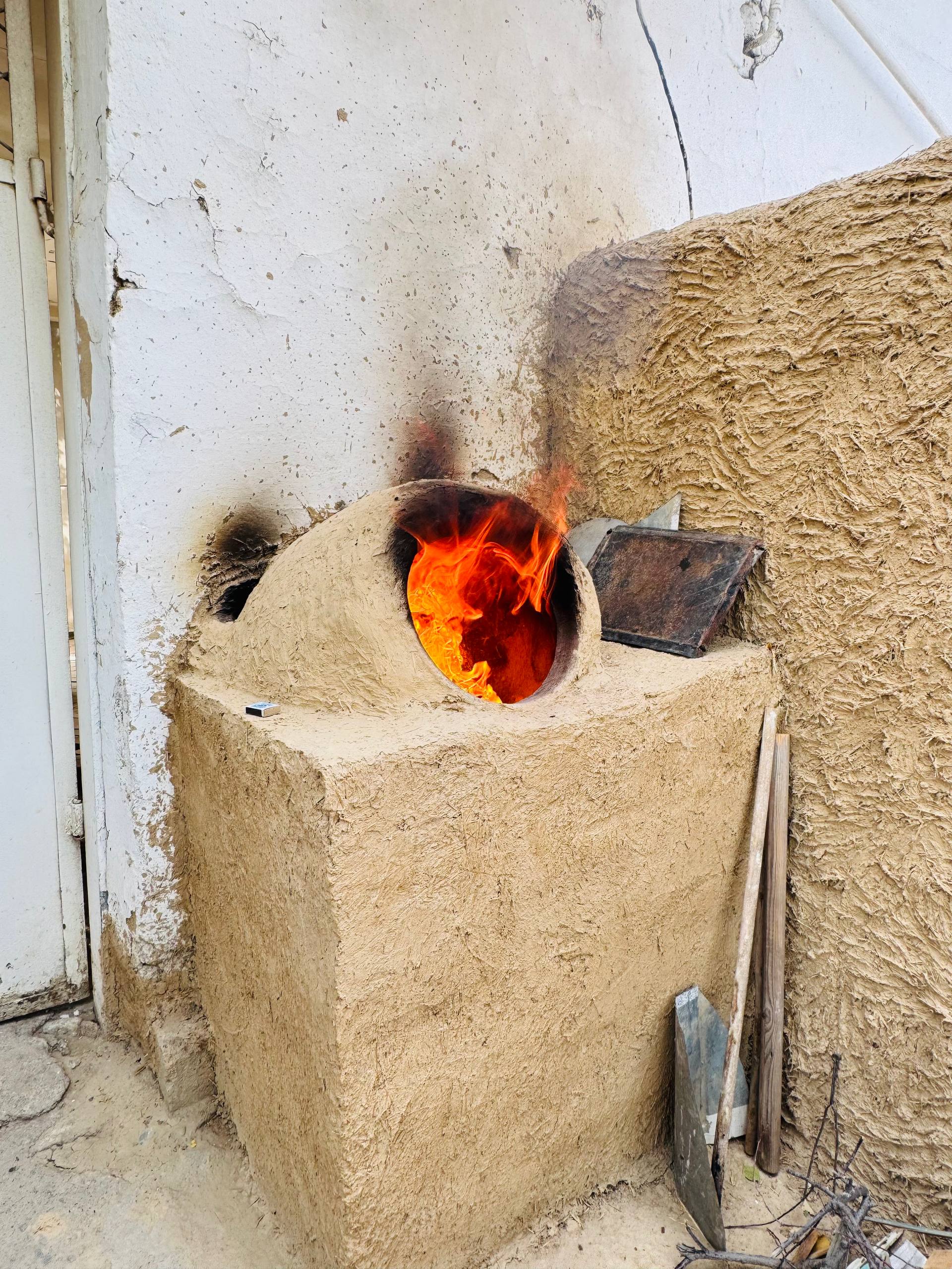 Tandir Oven with Open Fire